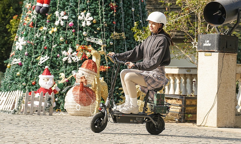 iScooter F3 Electric Scooter with Seat 