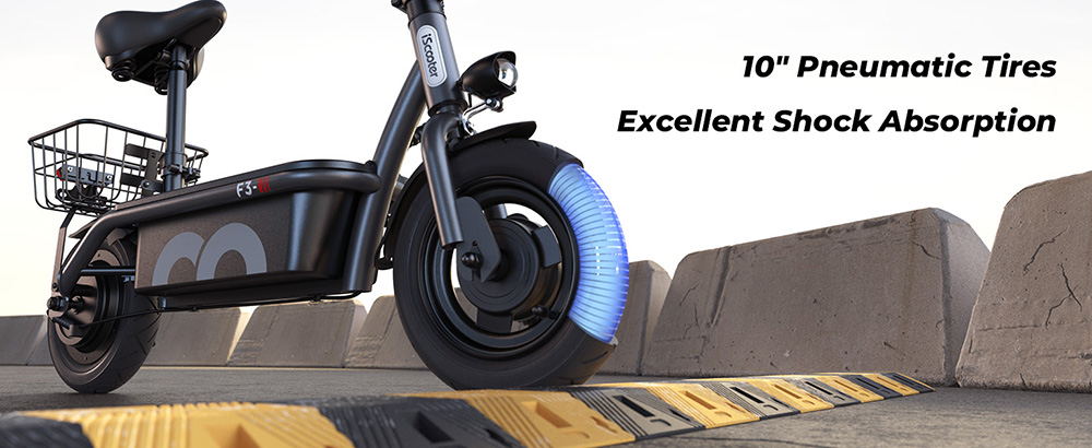iScooter F3 Electric Scooter with Seat 