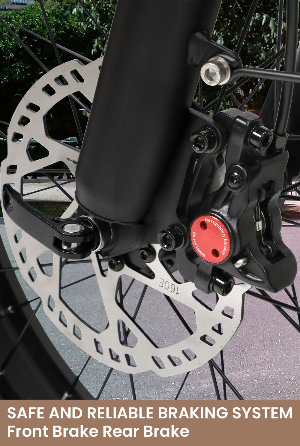 ONESPORT W66 Electric Bike  500W Motor  48V 13 5Ah Battery  20*4 0 inch Tire  25km/h Max Speed  100km Range  Front 