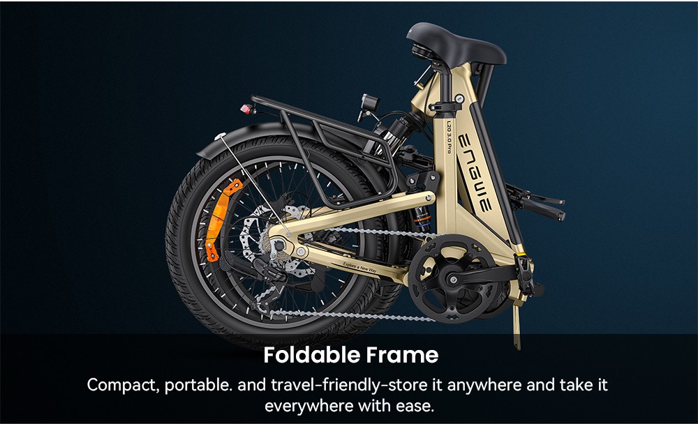 ENGWE L20 3 0 Pro Electric Bike 250W Motor 48V 15Ah Battery 20x3 0 inch Tire 160km Max Range Hydraulic Brake Full Suspens