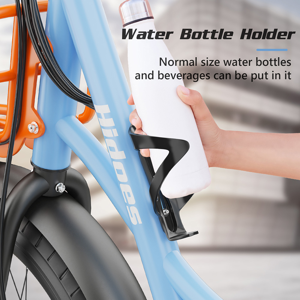 Hidoes C6 Electric Bike  250W Motor  36V 13Ah Battery  20*3 inch Tires  25km/h Max Speed  35km Range  Front 