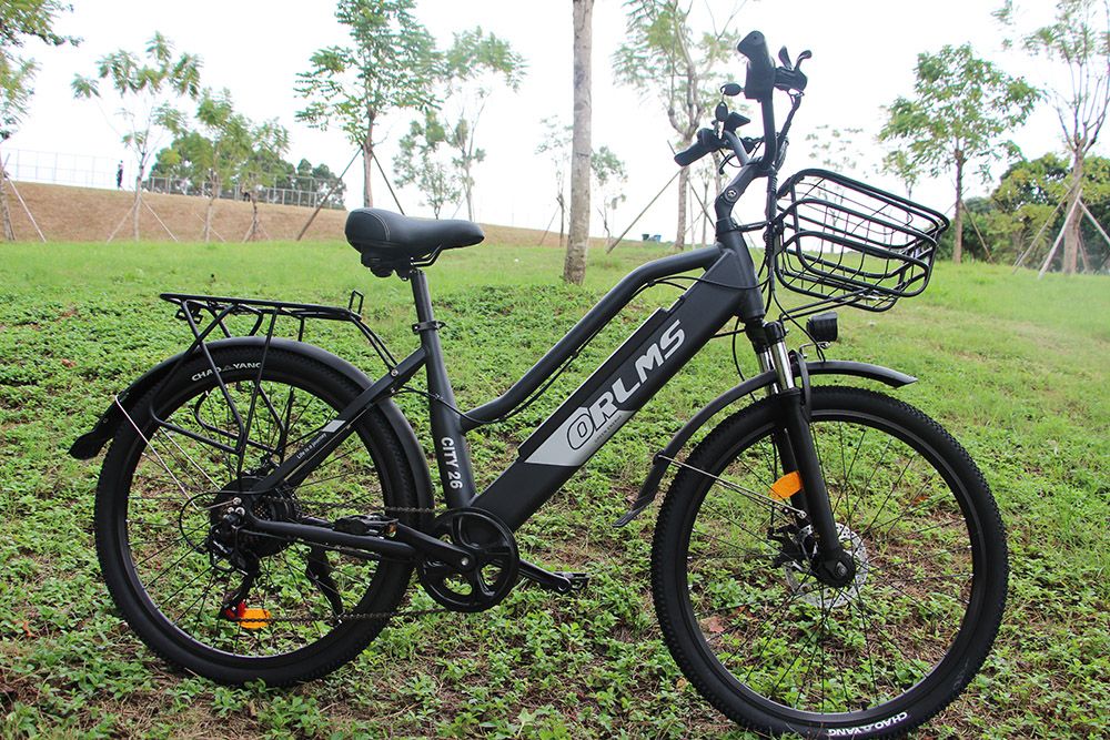 Orlms City 26 Electric Bike  500W Motor  48V 15Ah Battery  26*1 75 inch Tires  45km/h Max Speed  55km Max Range  Mechanical Dis