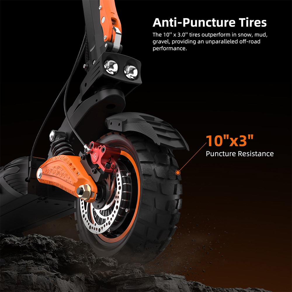 Kugoo LX10 E-Scooter with Superior Comfort and All-Terrain Stability