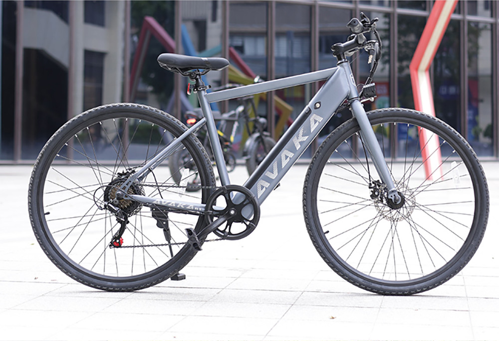 AVAKA R1 Electric Bike 250W Motor 36V 7 8Ah Battery 700C Tires 32km/h Max Speed 45km Max Range Mechanical Disc Brake Shi
