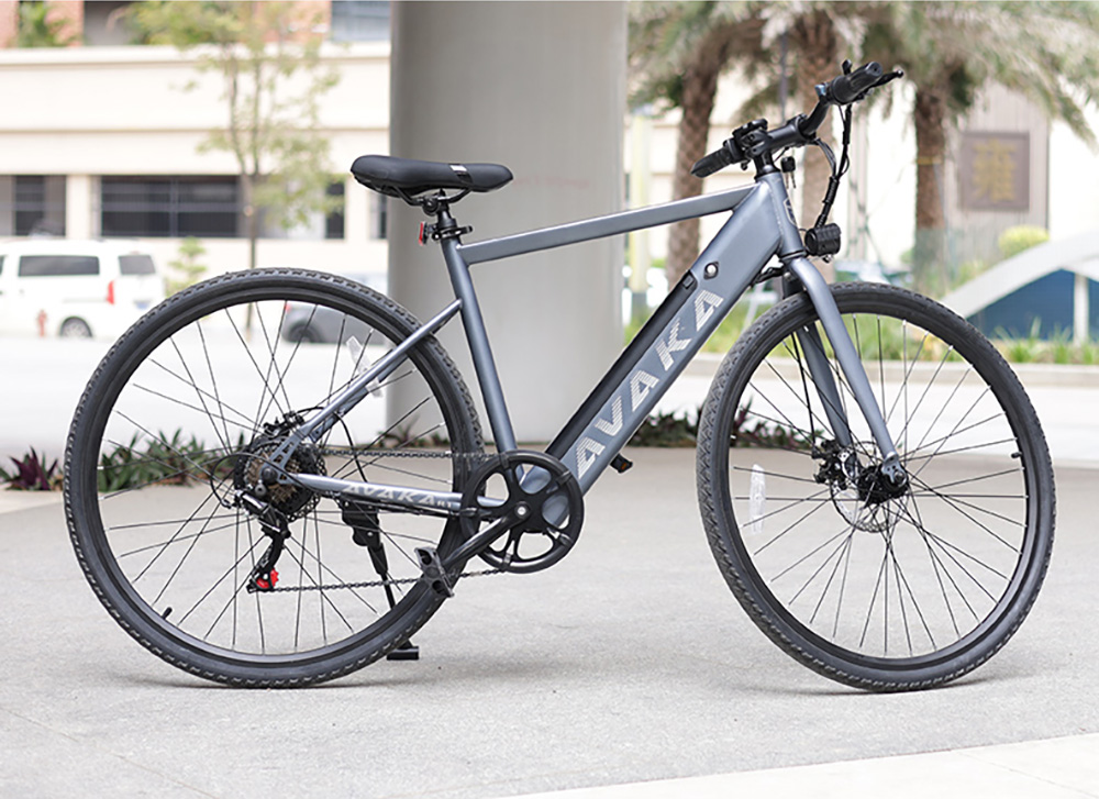 AVAKA R1 Electric Bike 250W Motor 36V 7 8Ah Battery 700C Tires 32km/h Max Speed 45km Max Range Mechanical Disc Brake Shi