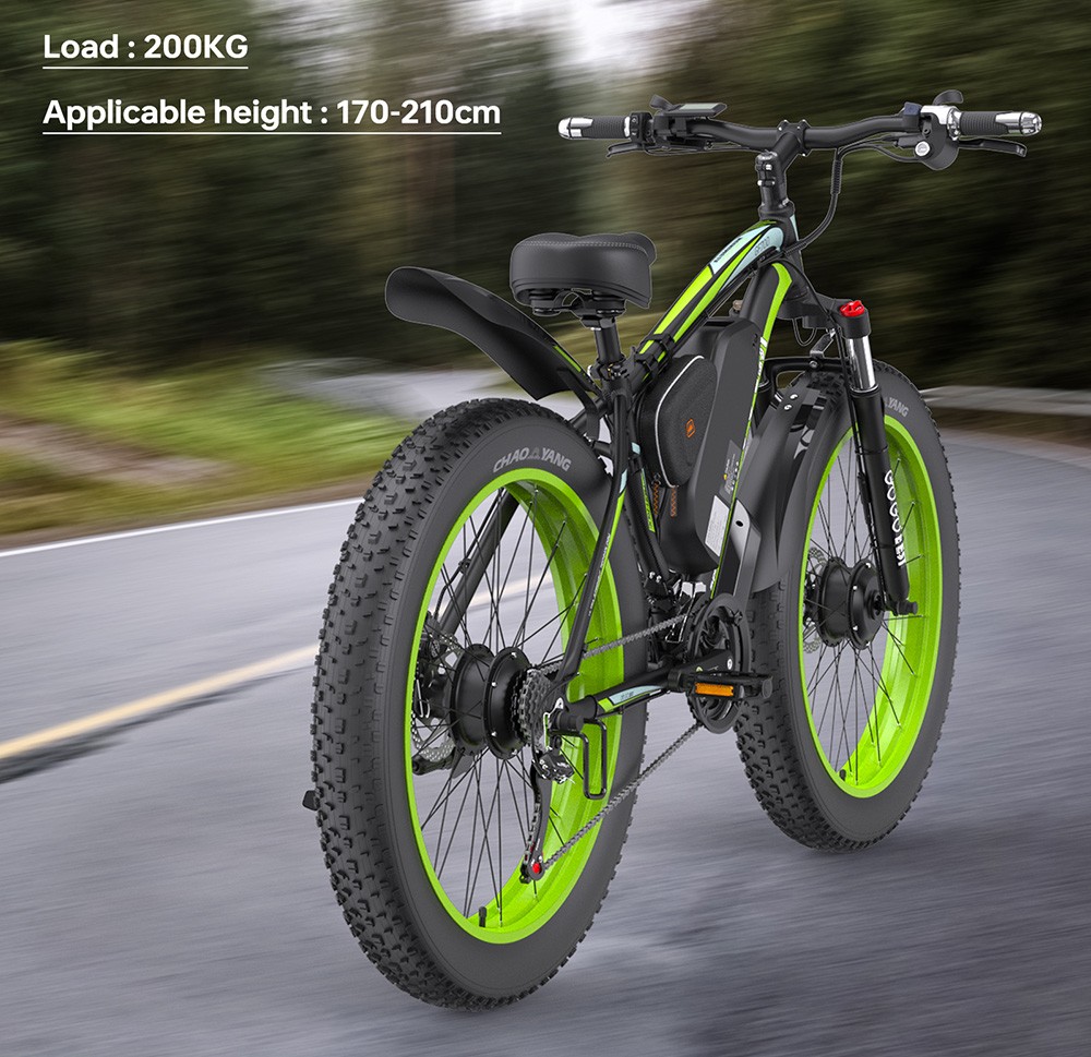 GOGOBEST GF700 Electric Bike 2*500W Dual Motor 48V 18 2Ah Battery 26*4 0 inch Tires 25km/h Max Speed 70km Max Range Mecha