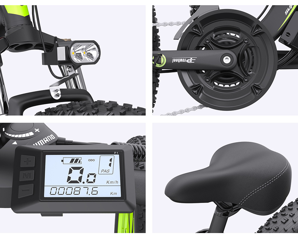 GOGOBEST GF700 Electric Bike 2*500W Dual Motor 48V 18 2Ah Battery 26*4 0 inch Tires 25km/h Max Speed 70km Max Range Mecha