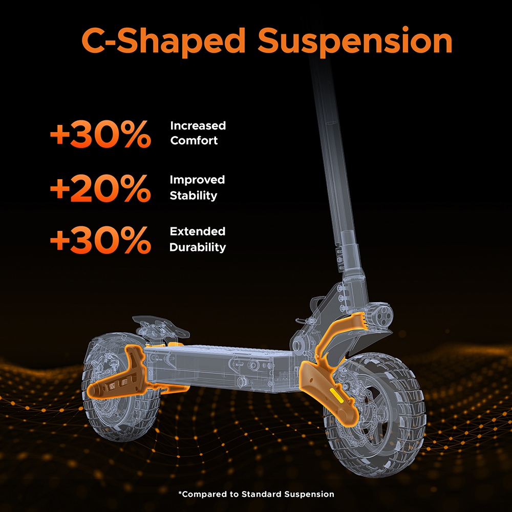 ENGWE Y400 Electric Scooter 500W Motor 48V 13 5Ah Battery 10 inch Tires 45km/h Max Speed 50km Range Mechanical Disc Brake