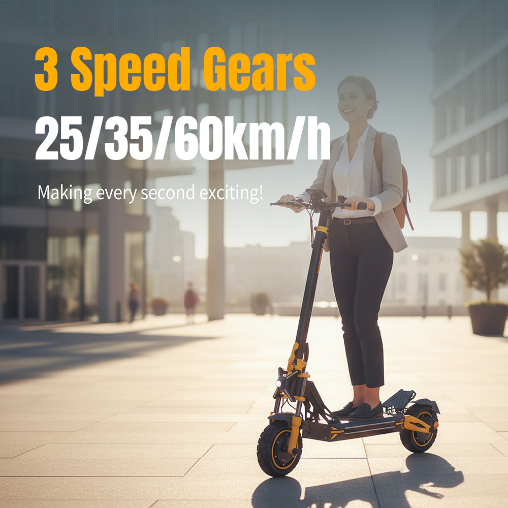 TWOFISH TW3 PRO Electric Scooter 1000W*2 Motor 52V 23Ah Battery 11 inch Tires 60km/h Max Speed 55km Range Dual Disc Brake