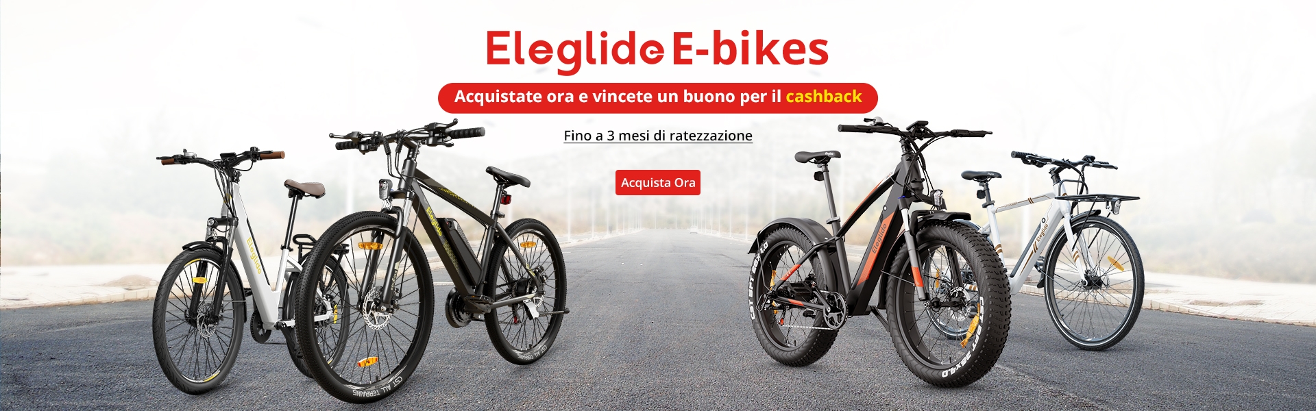 Ottieni 50€ di sconto su tutte le biciclette elettriche – Promozione Geekmall.it